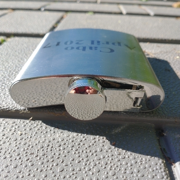 Stainless steel drinking flask Cabo 2017. 6 oz. - Picture 4 of 4